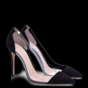 NWT- AUTHENTIC GIANVITO ROSSI PLEXI Heel (size40)